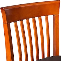 cormac dark brown counter height stool   