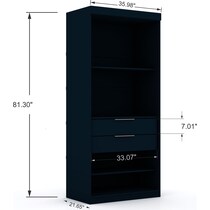 cornell blue wardrobe   