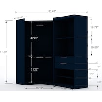 cornell blue wardrobe   