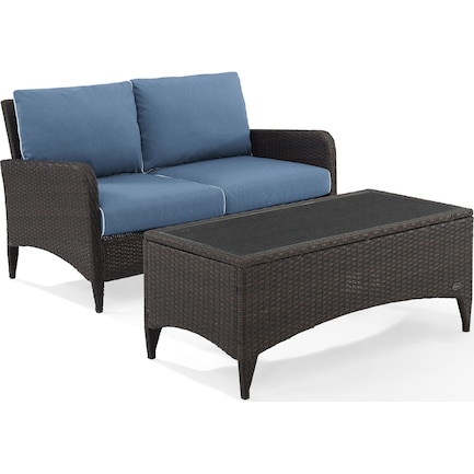 Corona Outdoor Chair And Ottoman Set American Signature Furniture Corona Outdoor Chair And Ottoman Set, Corona Patio Furniture
