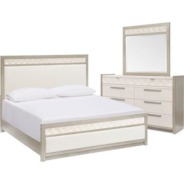 Coronado 5-Piece Bedroom Set with Dresser and Mirror