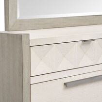 coronado bedroom ivory gray  pc queen bedroom   