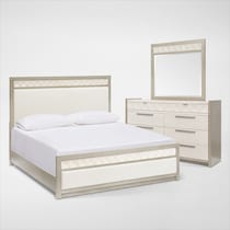 coronado bedroom ivory gray  pc queen bedroom web   