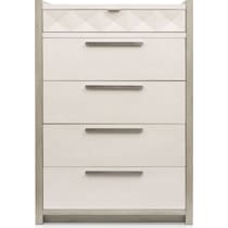 coronado bedroom ivory gray chest   