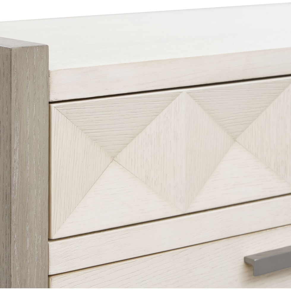 coronado bedroom ivory gray chest   
