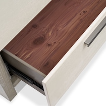 coronado bedroom ivory gray chest   