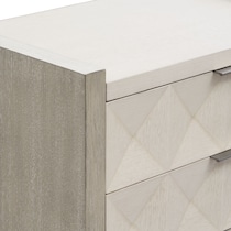 coronado bedroom ivory gray nightstand   