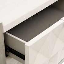 coronado bedroom ivory gray nightstand   