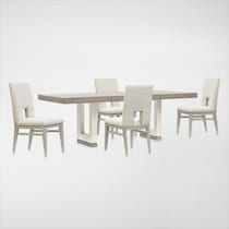 coronado dining ivory gray  pc dining room web   