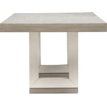 coronado dining ivory gray  pc dining room   