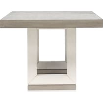 coronado dining ivory gray  pc dining room   
