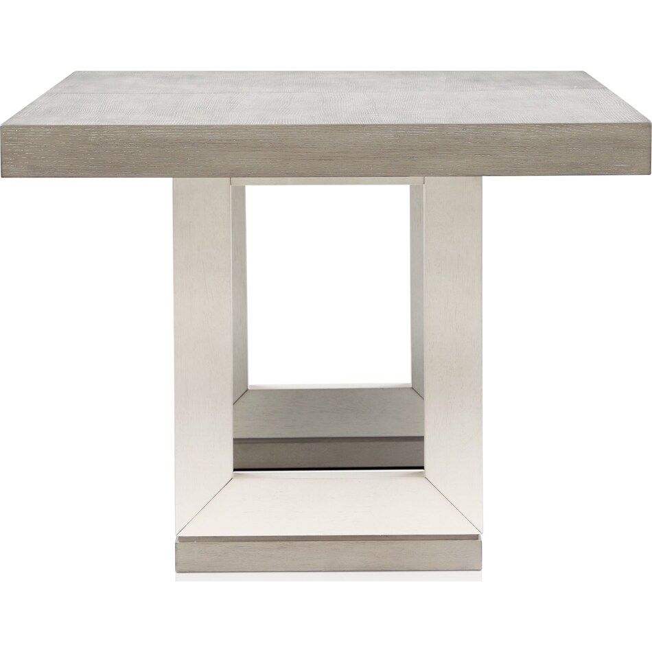 coronado dining ivory gray  pc dining room   
