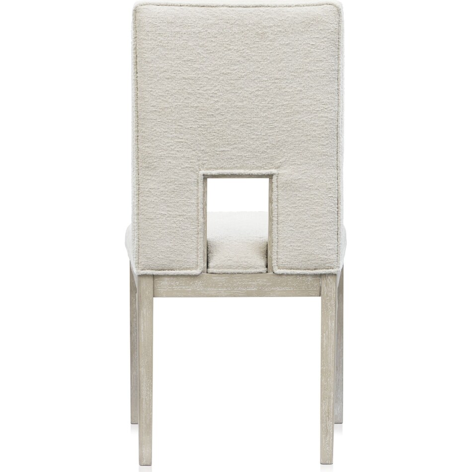 coronado dining ivory gray  pc dining room   