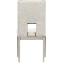 coronado dining ivory gray dining chair   