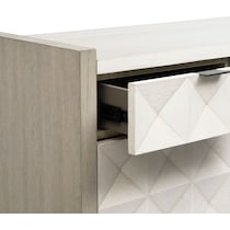 coronado dining ivory gray server   