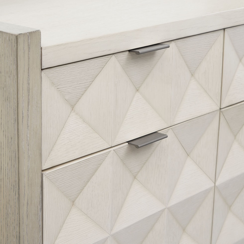 coronado dining ivory gray server   