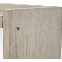 coronado dining ivory gray server   