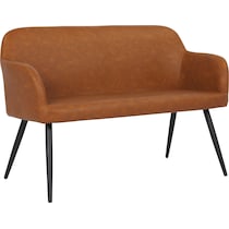 corti dark brown bench   
