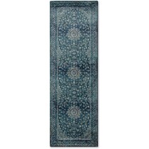 cosmic blue rug   