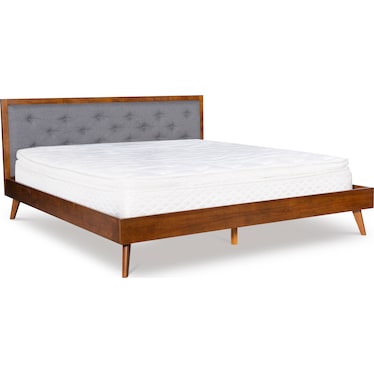 Courtney Upholstered Platform King Bed