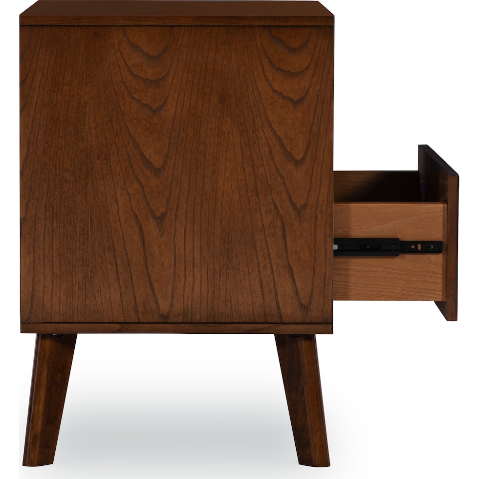 courtney dark brown nightstand   