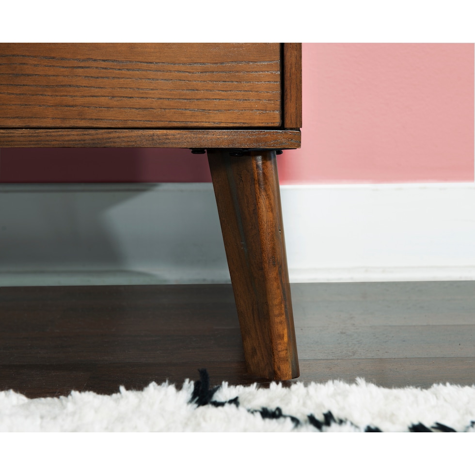 courtney dark brown nightstand   