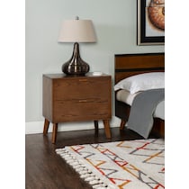 courtney dark brown nightstand   