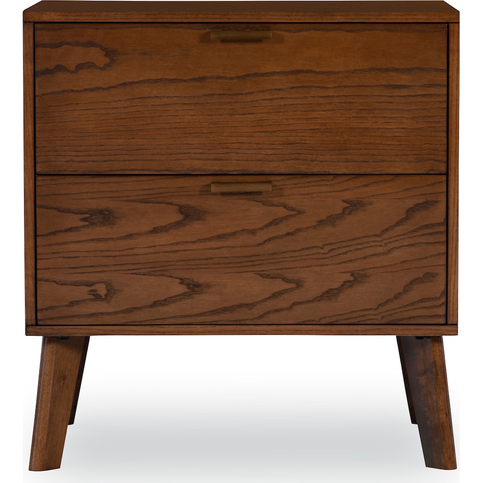 courtney dark brown nightstand   