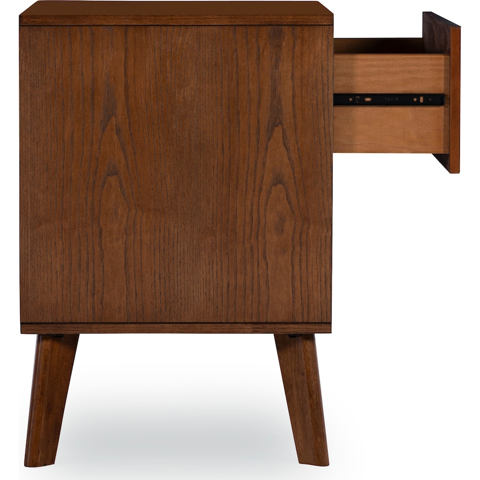 courtney dark brown nightstand   