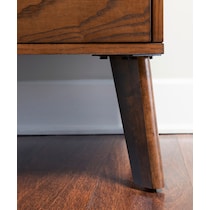 courtney dark brown nightstand   