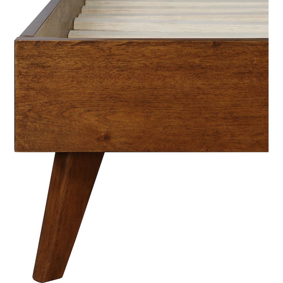 courtney walnut cream king bed   