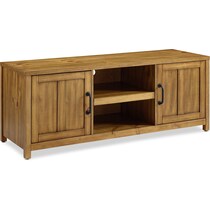 coventry light brown tv stand   