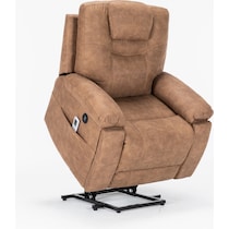 covington light brown lift chair   