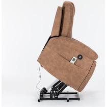 covington light brown lift chair   