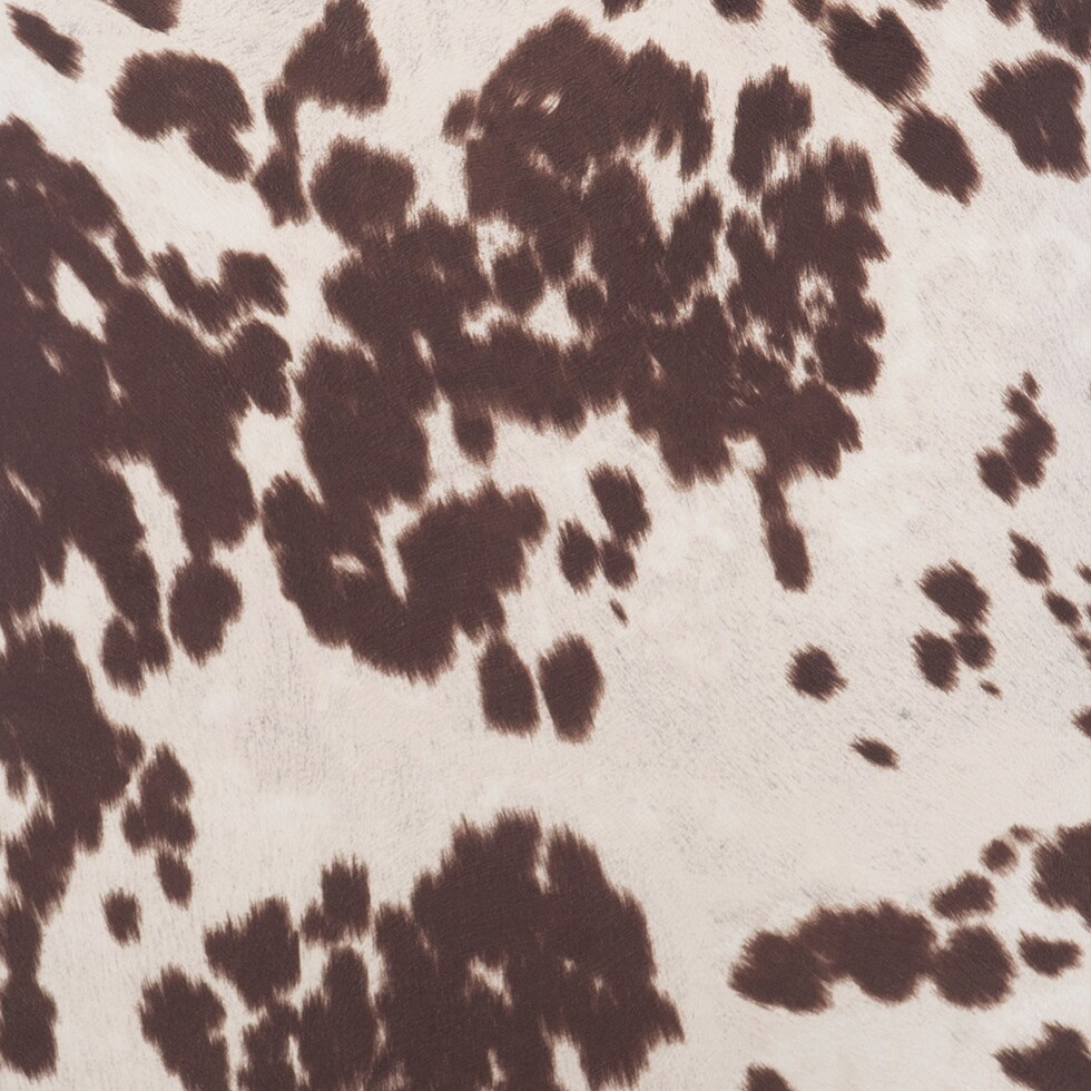 cow print swatch  