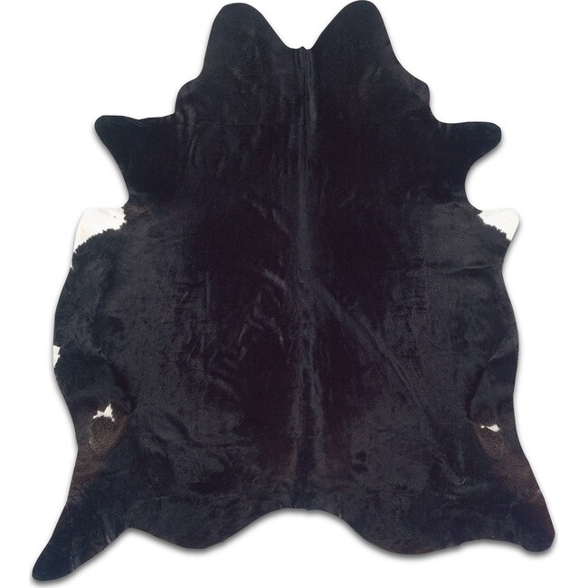 Rugs - Cowhide 5' x 7' Area Rug - Black Brindle