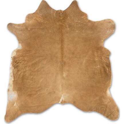 Cowhide 5' x 8' Area Rug - Medium Brindle