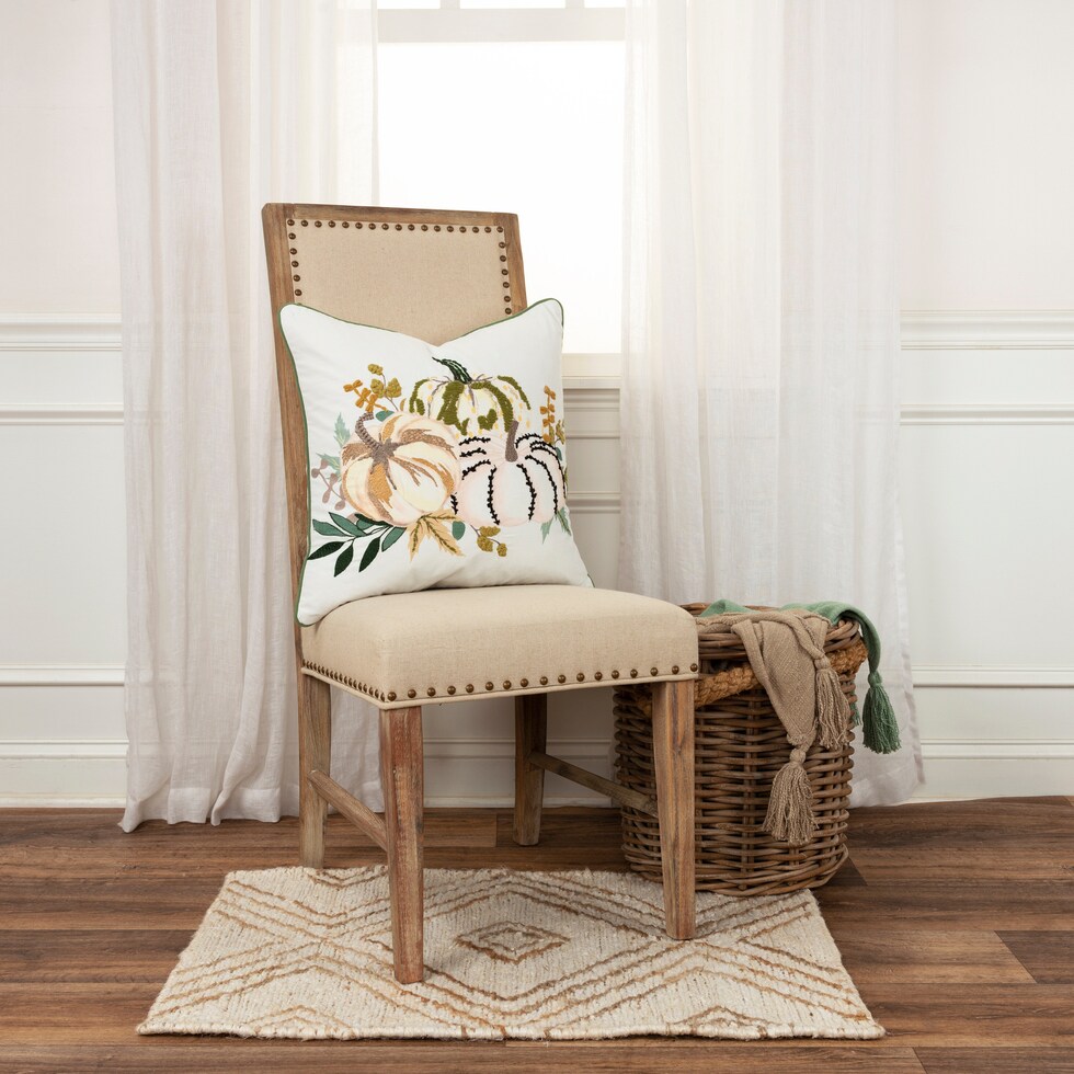 cozy autumn multi accent pillow   