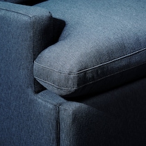 cozy blue  pc sectional   