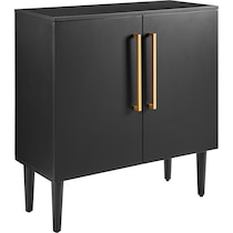 craig black accent cabinet   