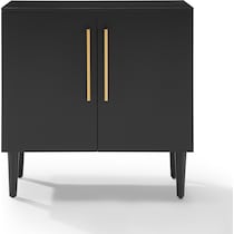 craig black accent cabinet   