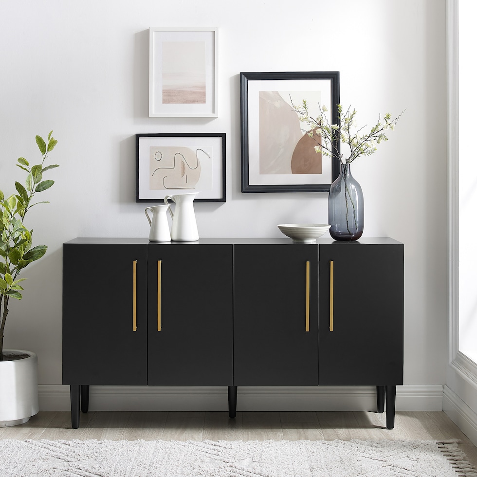 craig black sideboard   