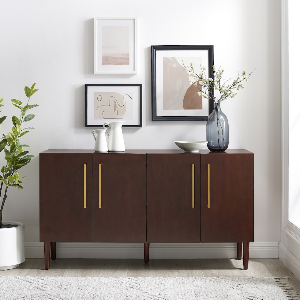 craig dark brown sideboard   