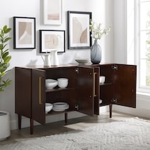 craig dark brown sideboard   
