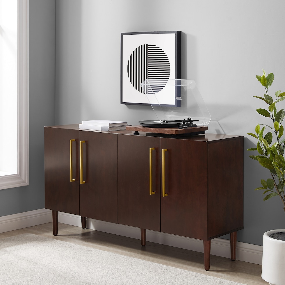 craig dark brown sideboard   