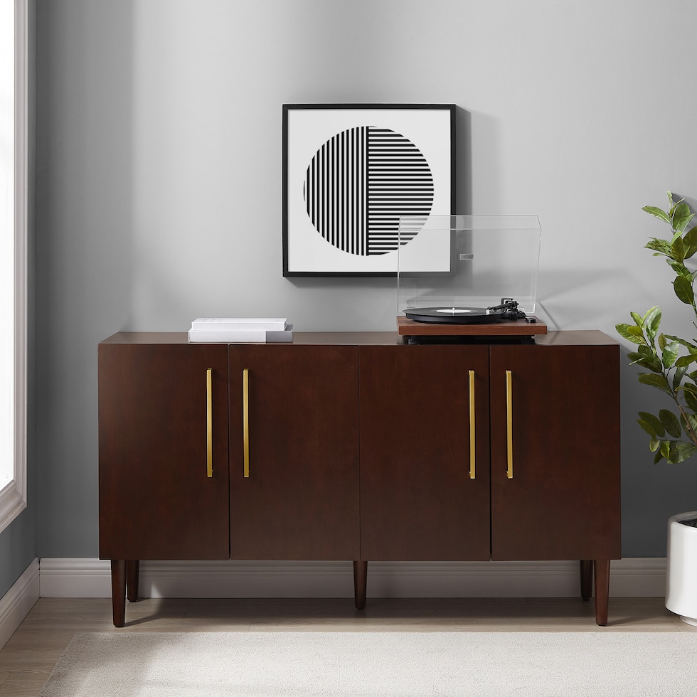 craig dark brown sideboard   
