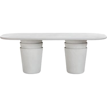 Crater Indoor/Outdoor Oval Dining Table