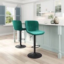 crestone green bar stool   