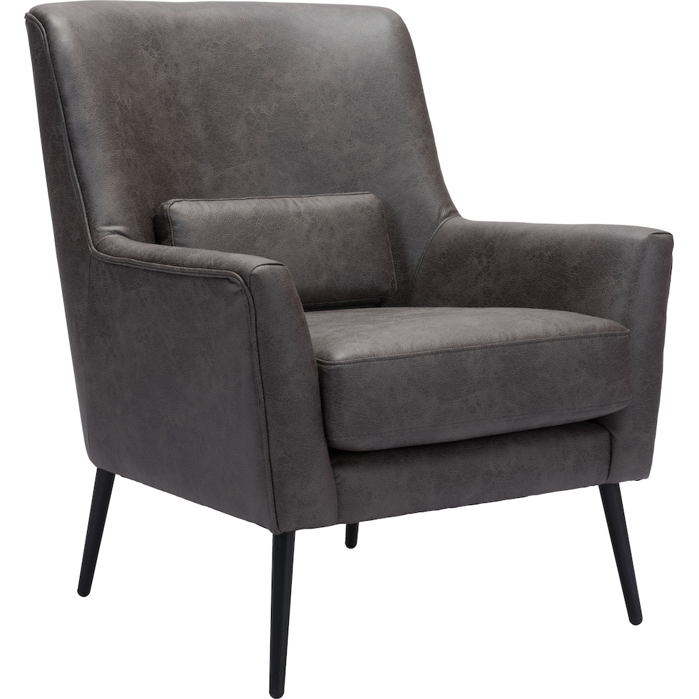 crestwood black accent chair   