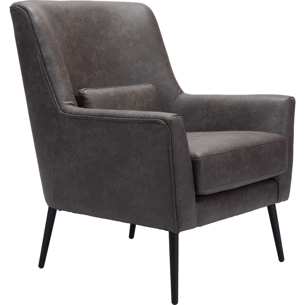 crestwood black accent chair   